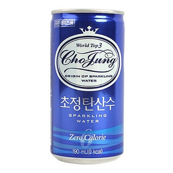 일화 초정탄산수 플레인 190ml 캔