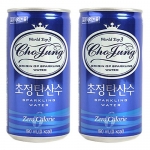 일화 초정탄산수 플레인 190ml 캔 2개세트