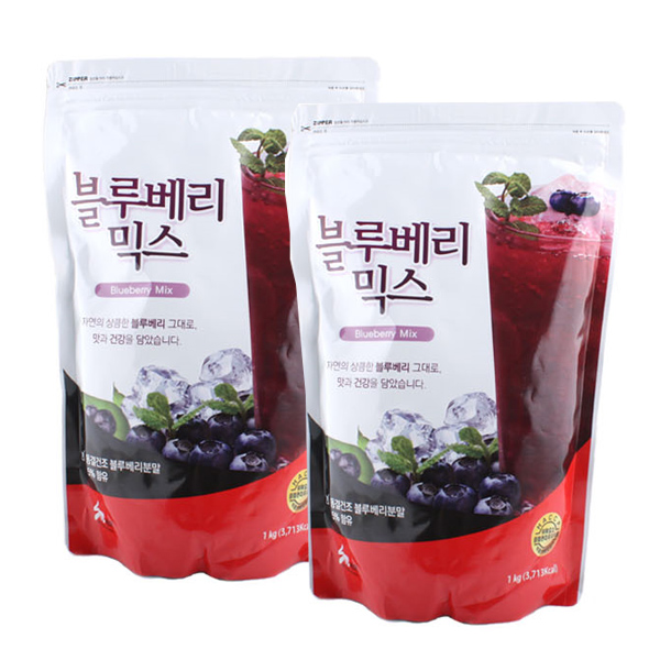 세미 블루베리 믹스 1kg 2개세트