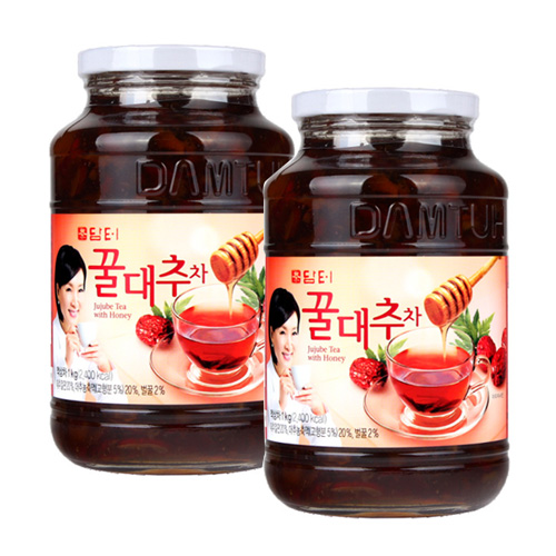 담터 꿀대추차 1kg 2개세트