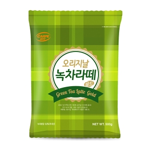 까르페 녹차라떼 파우더 500g 1박스 12개