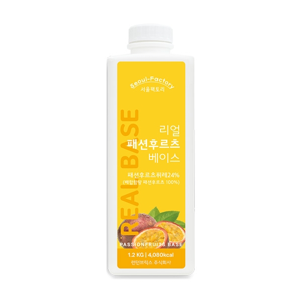 서울팩토리 리얼 패션후르츠 베이스 1.2kg