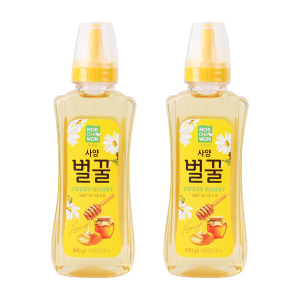 녹차원 국산 사양벌꿀 500g 2개세트