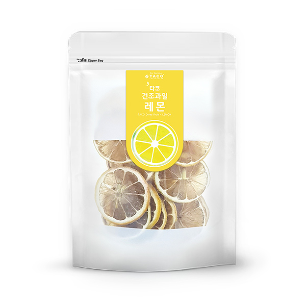 타코 건조과일 레몬 25g 1박스 20개