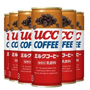 UCC 유씨씨 밀크 캔커피 250ml 6개세트