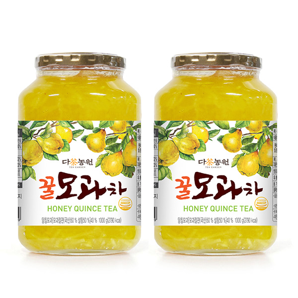 다농원 꿀모과차 1kg 2개세트