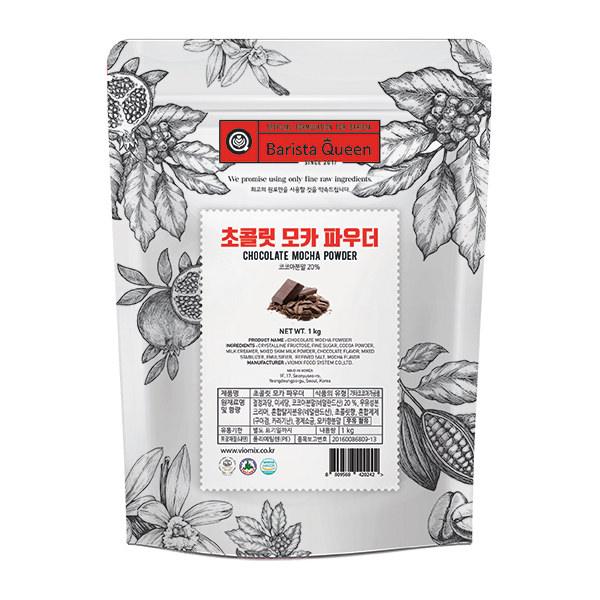 바리스타퀸 초콜릿모카 파우더 1kg 1박스 10개