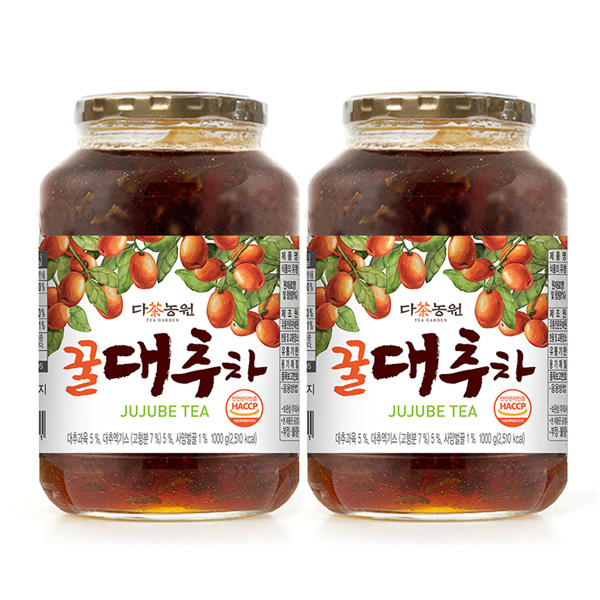 다농원 꿀대추차 1kg 2개세트