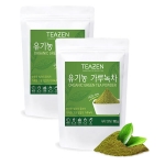 티젠 유기농 가루녹차 100g 2개세트