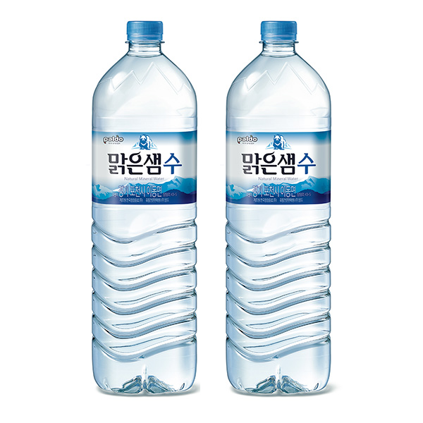 팔도 맑은샘수 2L 생수 2개세트