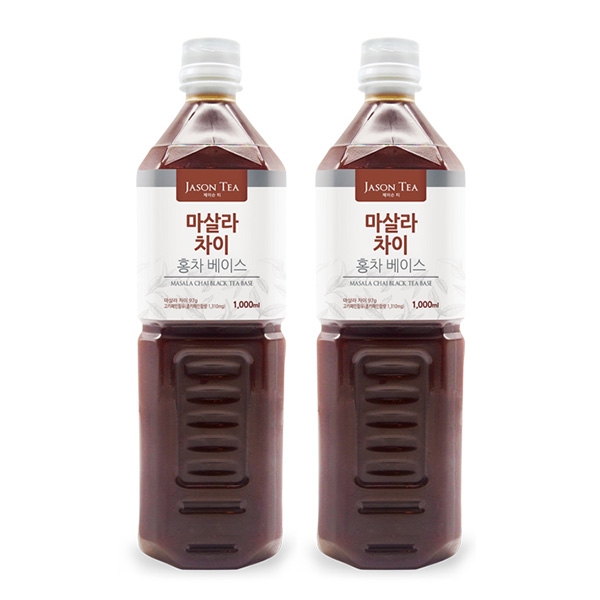 마살라차이 홍차베이스 1000ml 2개세트