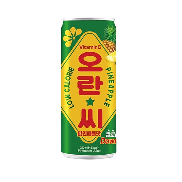 오란씨 파인애플 250ml 캔