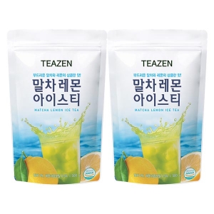 티젠 말차 레몬 아이스티 500g 2개세트