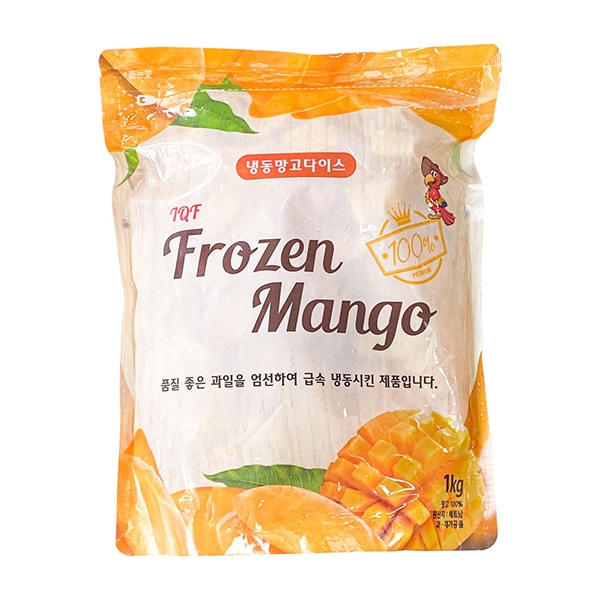 냉동 골드 망고 다이스 1kg 3개세트