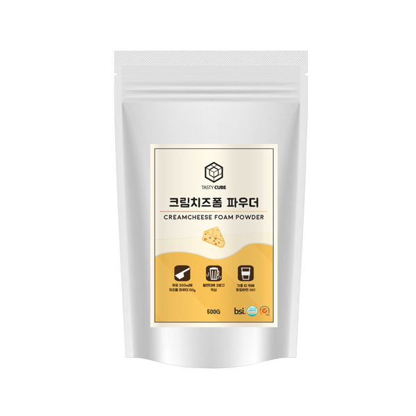 테이스트큐브 크림치즈폼 파우더 500g