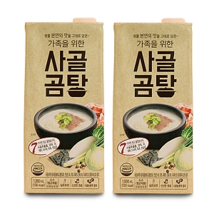 가족을 위한 사골곰탕 1000ml 2개세트