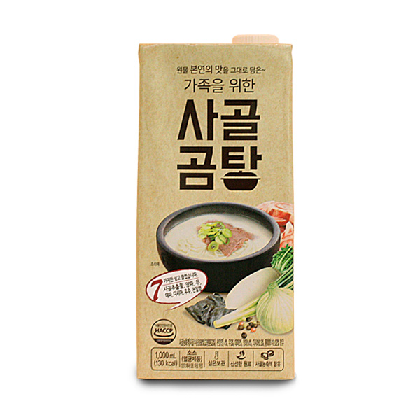 가족을 위한 사골곰탕 1000ml