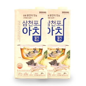 삼천포 아침 멸치육수 1000ml 2개세트