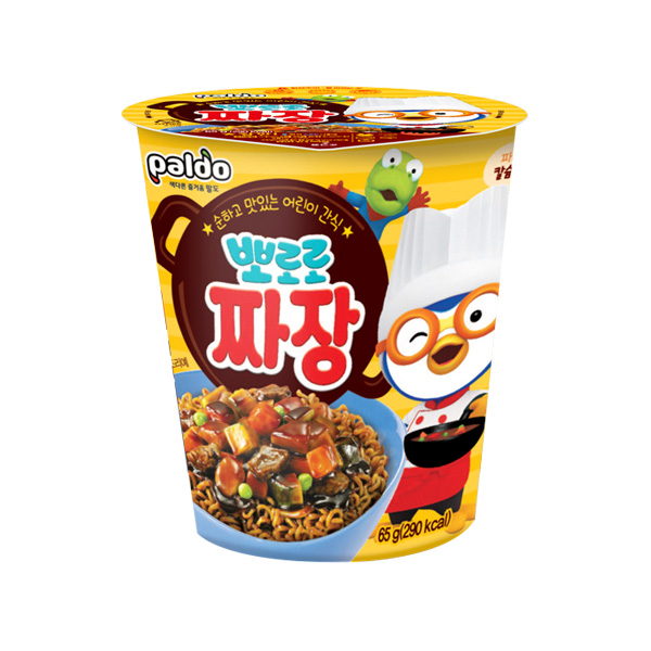 팔도 뽀로로 짜장컵 65g