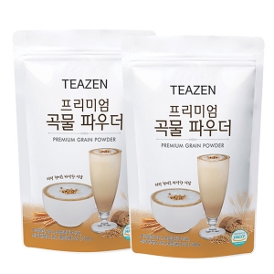 티젠 프리미엄 곡물 파우더 500g 2개세트