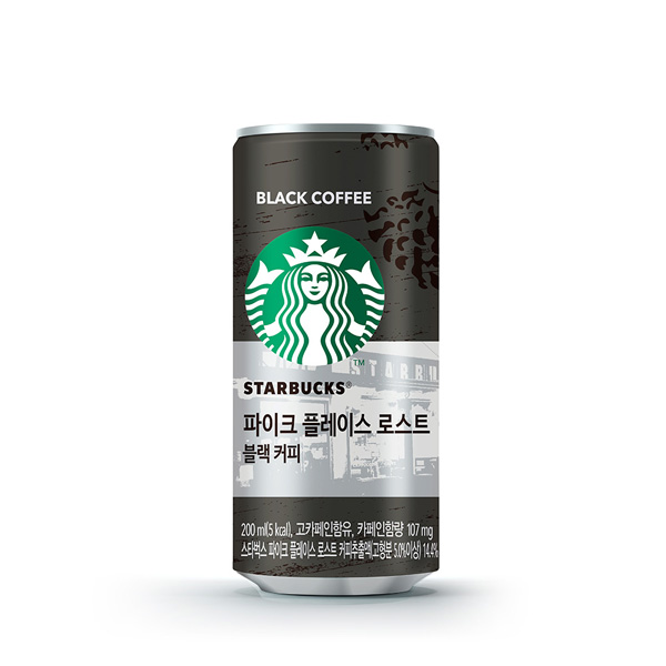 스타벅스 파이크 플레이스 로스트 블랙커피 200ml