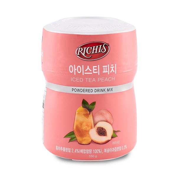 동서 리치스 아이스티 피치 550g 1박스 6개