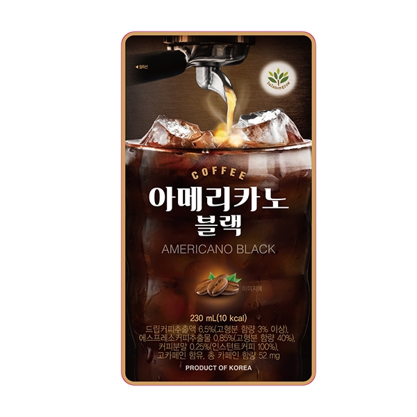 BG 밸런스그로우 아메리카노 블랙 230ml 1곽 10개입