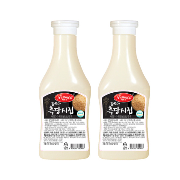 팥모아 흑당시럽 500g 2개세트