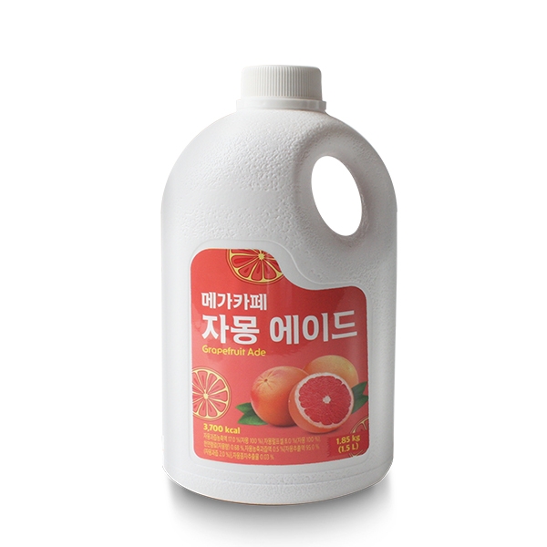 메가카페 자몽 에이드 1.85kg/1.5L