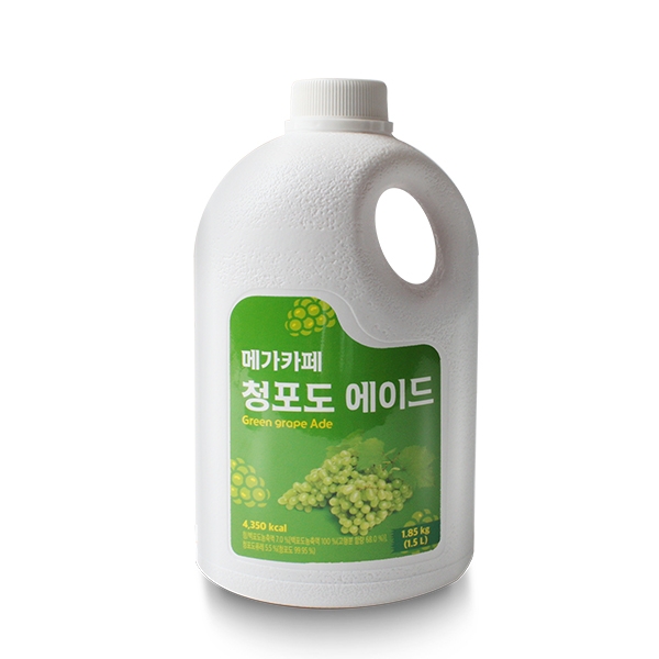 메가카페 청포도 에이드 1.85kg/1.5L