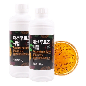 써니 패션후르츠 시럽 1kg 2개세트