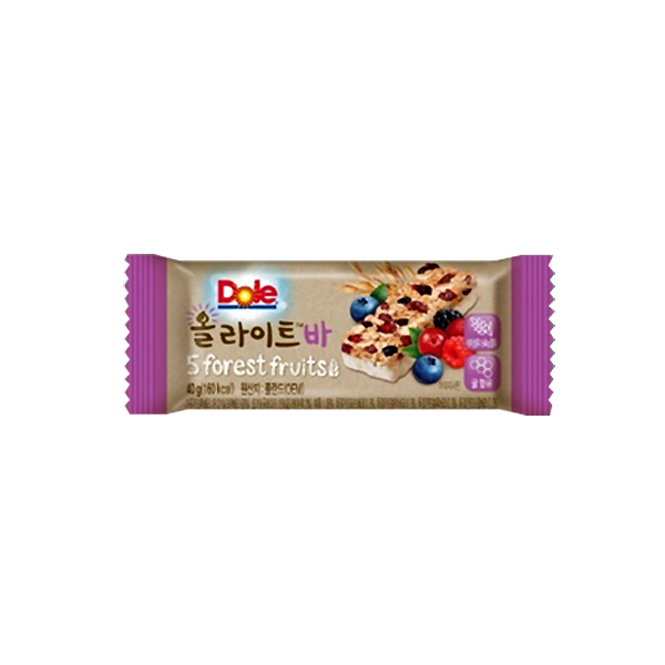 Dole 올라이트 바 포레스트 플룻 40g