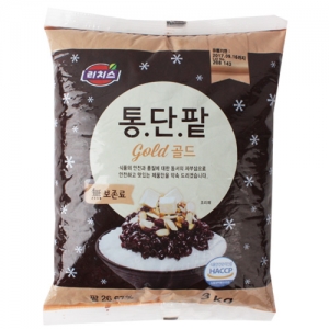 동서 리치스 통단팥 골드 3kg 파우치 빙수 팥