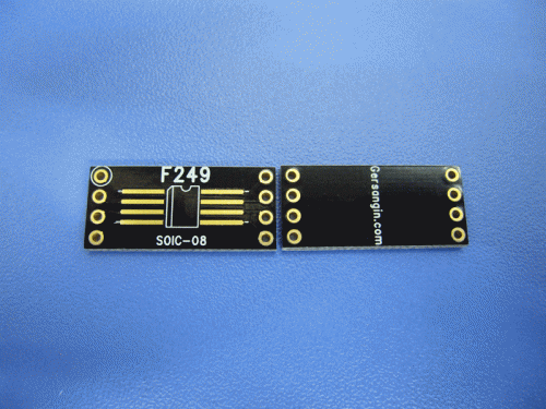 [F249] SOIC 08 - 1.27 변환기판