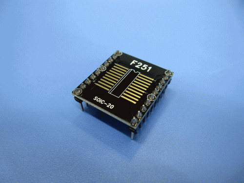 [FA251] SOIC 20 - 1.27 변환기판 - 완제품