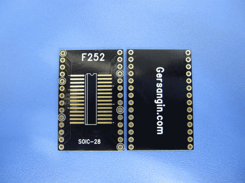 [F252] SOIC 28 - 1.27 변환기판