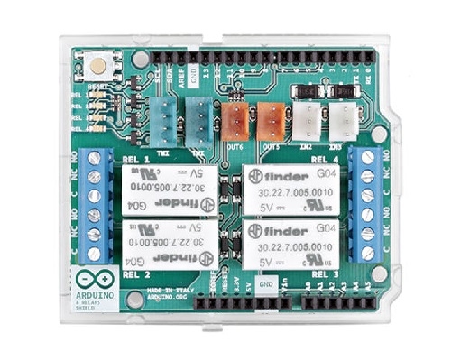 아두이노 4릴레이 쉴드 정품 Arduino 4 Relays Shield