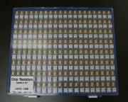 칩저항 샘플키트 1608 5% 160종 (200개입) / 정전기 방지 케이스 선택 가능
