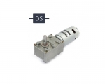 웜기어드 DC모터 DWG-4562-24-B Double Shaft (24V 브론즈기어형)