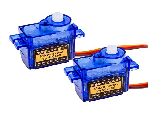 마이크로 디지털 서보 모터 TowerPro RC 9G 2Pcs [SF0180Servo]