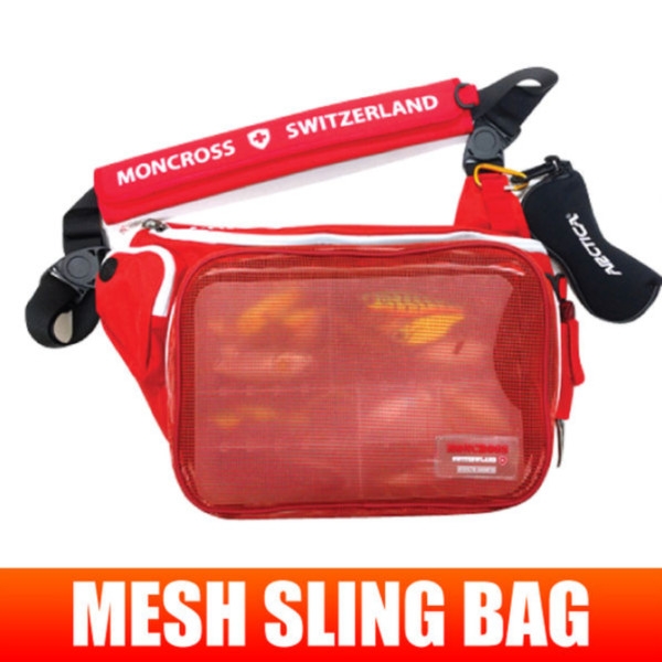 파란낚시  몽크로스 메쉬슬링백 MESHSLINGBAG 루어가방(사은품증정)