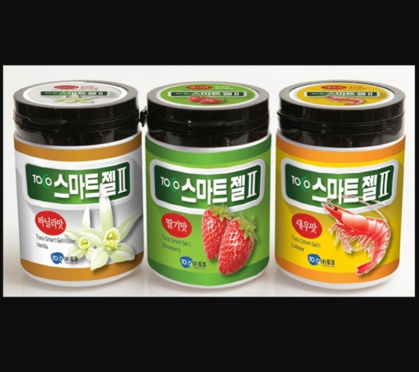 토코 스마트젤2 바닐라맛 딸기맛 새우맛 민물 노지 양어장용 신상 정품 파란낚시