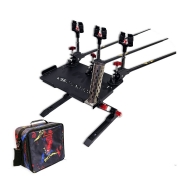 청수 블랙 칸 양어장용 받침틀 세트 3단 받침틀 조작 초간편 국산 정품 사은품증정 파란낚시