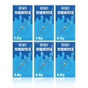 이큐피싱 원봉돌편대 1.5g~3.8g 스위벨편대 민물 붕어낚시 채비 파란낚시
