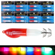 EP전자 네온전자에기 S/M 4컬러 초고휘도 LED 2개입 주꾸미 갑오징어 오징어 바다전용 파란낚시