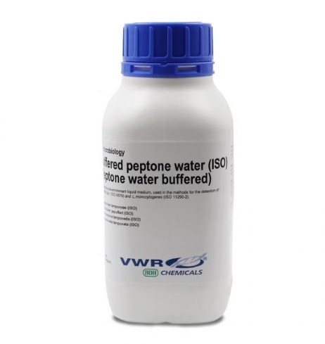 VWR Buffered Peptone Water (ISO), BPW 살모넬라 실험용 배지 VWR Buffered Peptone Water (ISO), BPW 살모넬라 실험용 배지