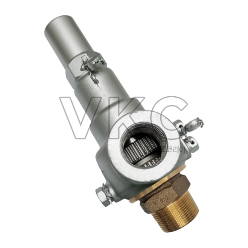 1000000225 고려특수금속 저양정식 나사식 주철(GCD450) 안전밸브 / 안전변 KST-11 / 11R (밀폐형) 닥타일 40A~50A 물용 액체용 리퀴드용