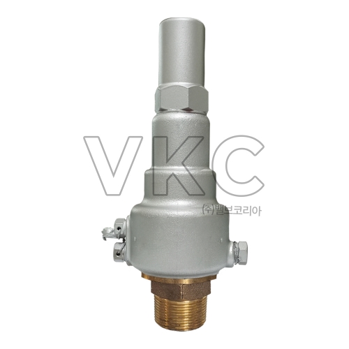 1000000225 고려특수금속 저양정식 나사식 주철(GCD450) 안전밸브 / 안전변 KST-11 / 11R (밀폐형) 닥타일 40A~50A 물용 액체용 리퀴드용
