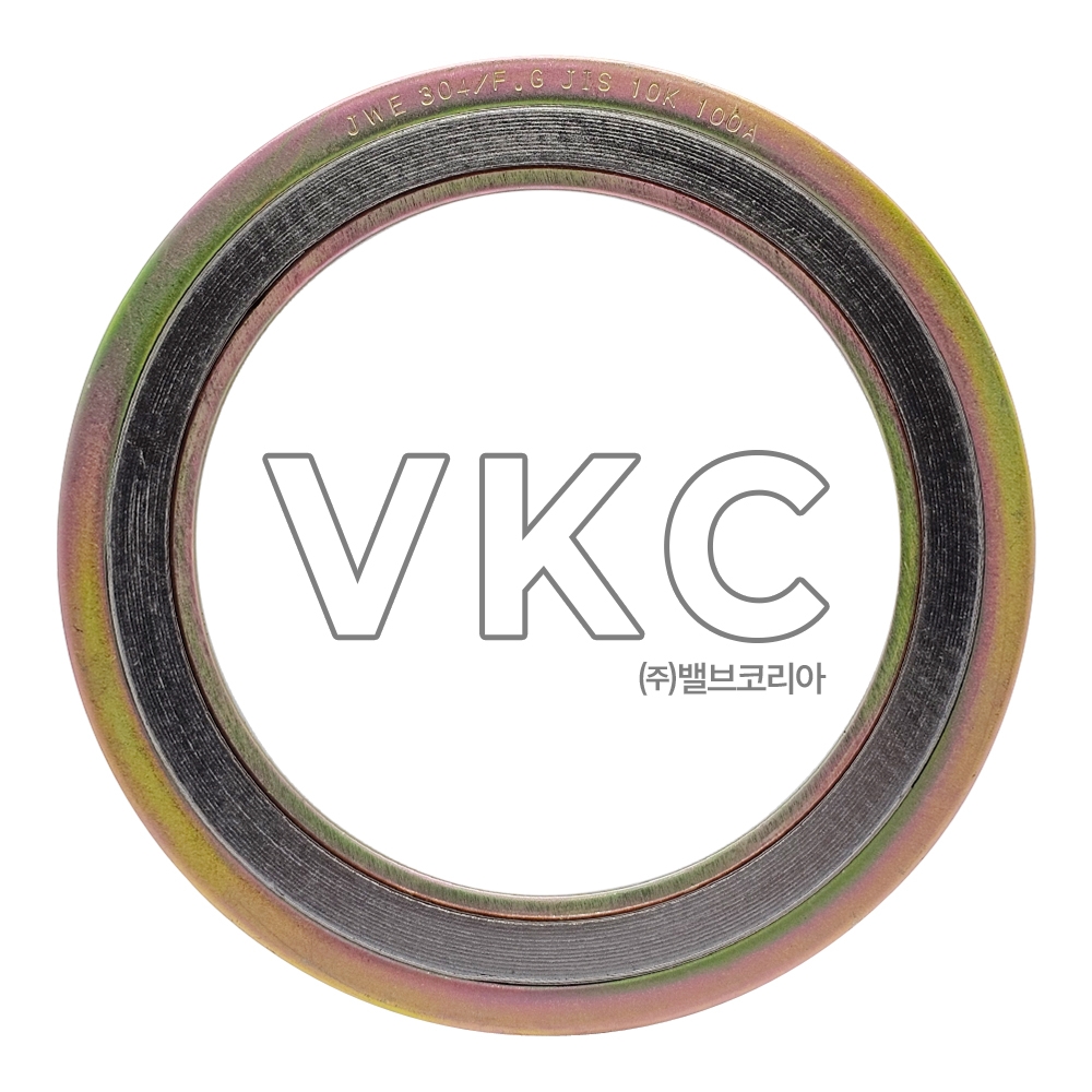 1000000305 국산 메탈가스켓 (철가스켓) 10K 15A~150A (내외륜 CS철, 4.5T)