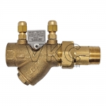 1000000633 신우밸브 황동 10K 나사식 자동정유량조절밸브 SAC-11N, PP/PU/UP/UU타입, 15A~50A (물용, 나사타입, 스트레이너 내장형 자동정유량밸브)